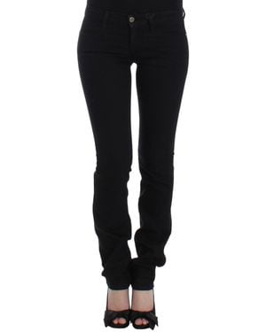 CoSTUME NATIONAL Straight Leg Jeans Black Sig12469