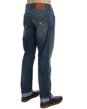 Acht Denim Straight Fit Jeans Blue Sig30493