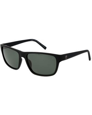Timberland Black Stainless Steel Sunglasses