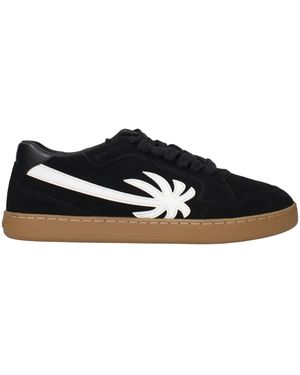 Palm Angels Suede Trainers - Black