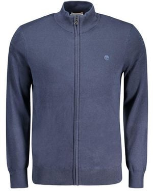 Timberland Organic Cotton Cardigan - Blue