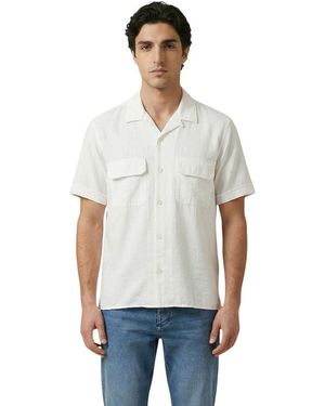 Antony Morato Viscose Shortsleeve Shirt - White