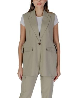 B.Young Green Polyester Vest