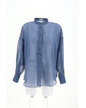 Brunello Cucinelli Blousa - Blue