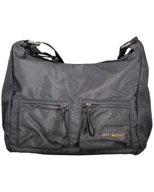 Laura Biagiotti Black Polyester Handbag - Grey