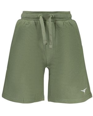Accademia Militare Verde Cotton Men's Shorts - Green