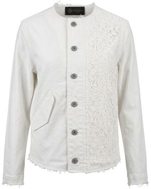 MR & MRS Cotton Jacket - White