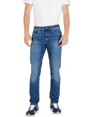 Tommy Hilfiger Blue Recycled Cotton Skinny Jeans