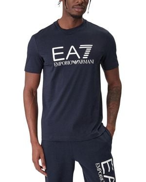 EA7 Blue Cotton T