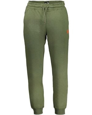 Gianmarco Venturi Verde Cotton Men's Tracksuit Trousers - Green