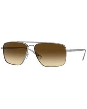 Versace Metal Sunglasses - Brown