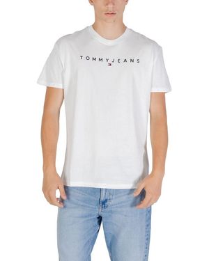 Tommy Hilfiger White Recycled Cotton T