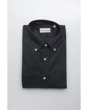 Robert Friedman Cotton Shirt - Black