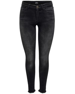 ONLY Black Cotton Skinny Jean