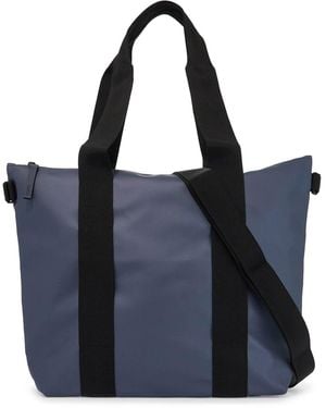 Rains Mini Tote Bag - Black