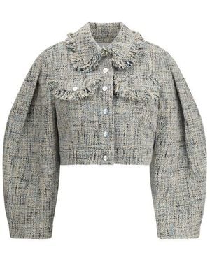 Ganni Summer Jacket - Grey