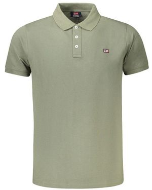 Norway 1963 Verde Cotton Men Polo - Green