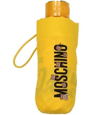 Moschino Yellow Polyester Umbrella