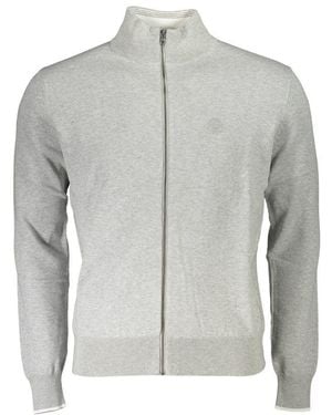 North Sails Grey Cotton Men Jumper
