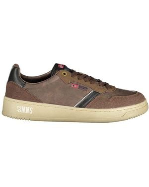Norway 1963 Polyester Sneaker - Brown