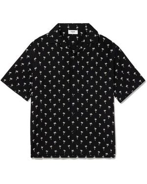 Celine Céline Hawaiian Shirt - Black