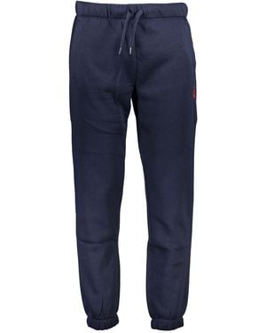 Gianmarco Venturi Blu Polyester Men's Sweatpant - Blue
