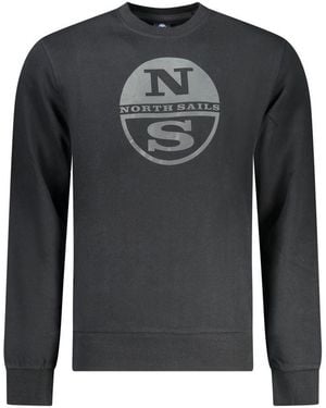 North Sails Cotton Sweatshirt - Black