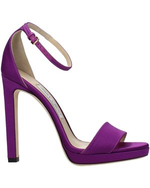 Jimmy Choo Sandals Misty Raso - Purple