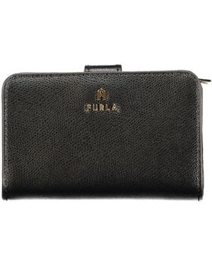 Furla Leather Wallet - Black
