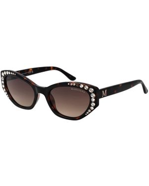 MARCIANO BY GUESS Brown Sunglasses - Black