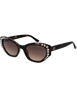 MARCIANO BY GUESS Brown Sunglasses - Black
