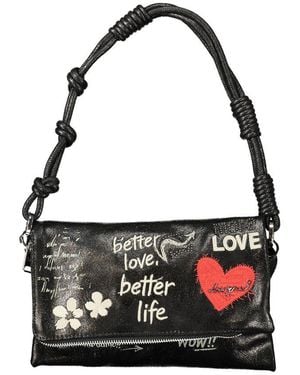 Desigual Nero Polyurethane 's Bag For Effortless Chic Style - Black