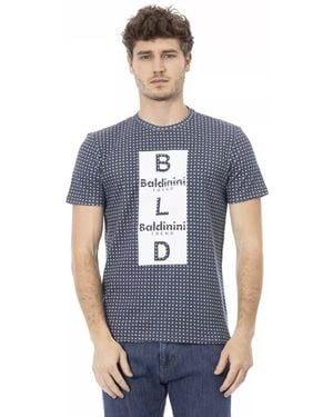 Baldinini Cotton T-Shirt - Blue
