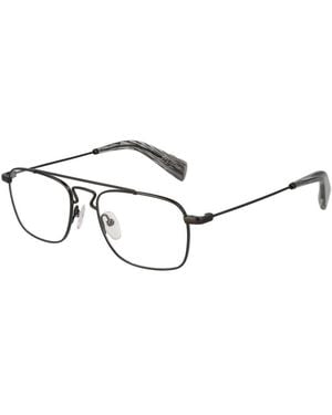 Yohji Yamamoto Metal Glasses (Frames) - Brown