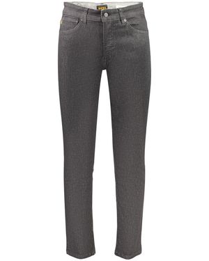 BOSS Black Cotton Men's Jeans - Grey