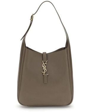 Saint Laurent Cassandre Shoulder Bag - Brown