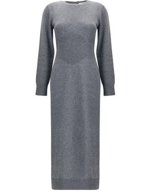Givenchy Open Back Long Dress - Grey