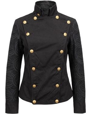 MR & MRS Cotton Jacket - Black