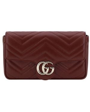 Gucci Marmont Shoulder Bag - Purple