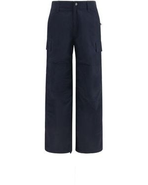 Burberry Blue Polyamide Cargo Pants