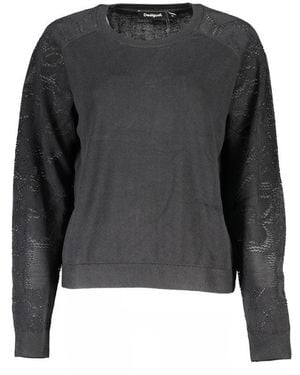 Desigual Cotton Jumper - Grey