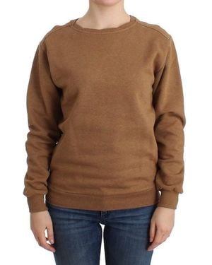 John Galliano Crewneck Cotton Sweater - Brown