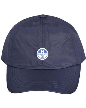 North Sails Blu Polyester Men Cap - Blue