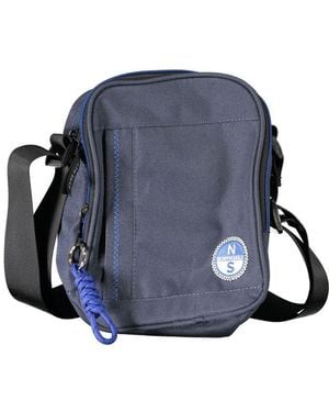 North Sails Blue Polyester Men Shoulder Bag