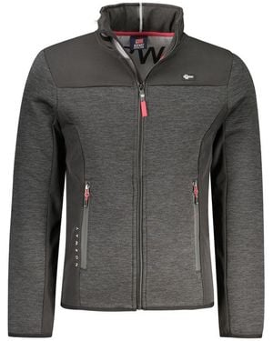 Norway 1963 Black Polyester Men's Jacket - Gray