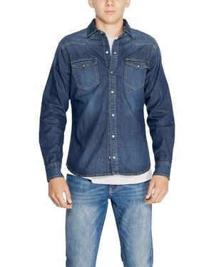 Gas Blue Denim Shirt