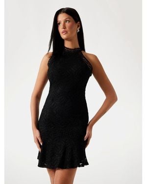 Guess Polyamide Cocktail Dress - Black