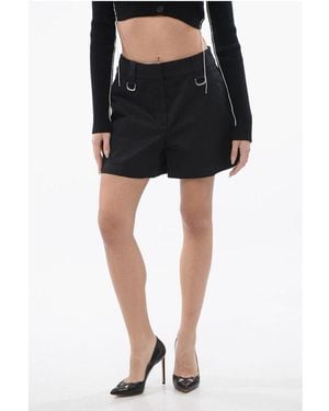 Off-White c/o Virgil Abloh High Waisted Cargo Shorts - Black