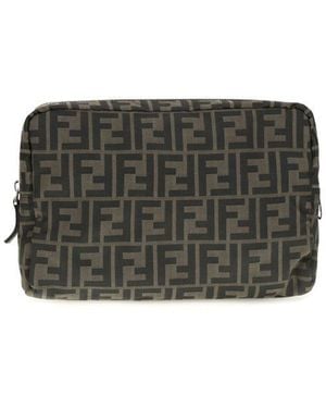 Fendi Brown Polyester Other Accessories - Grey
