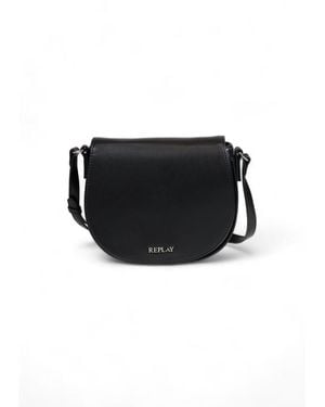 Replay Black Polyethylene Handbag